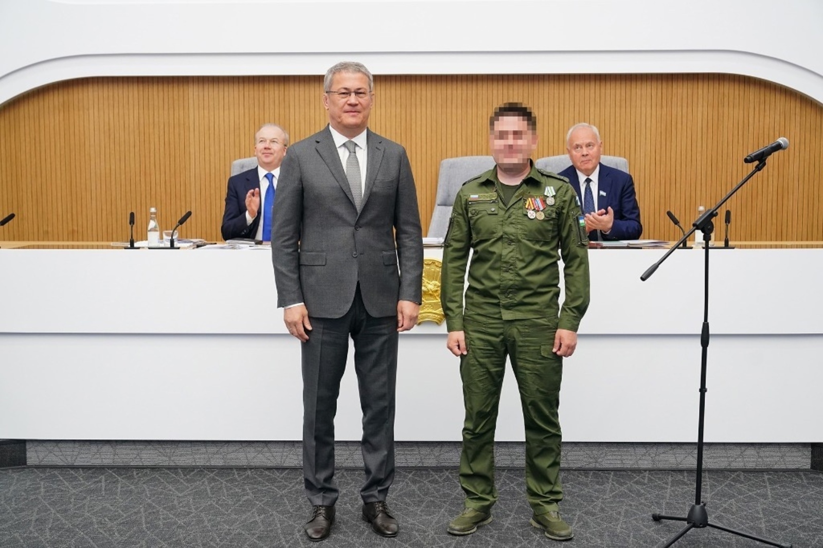 Замир Йәнтүрин генерал Шайморатов миҙалы менән наградаланды
