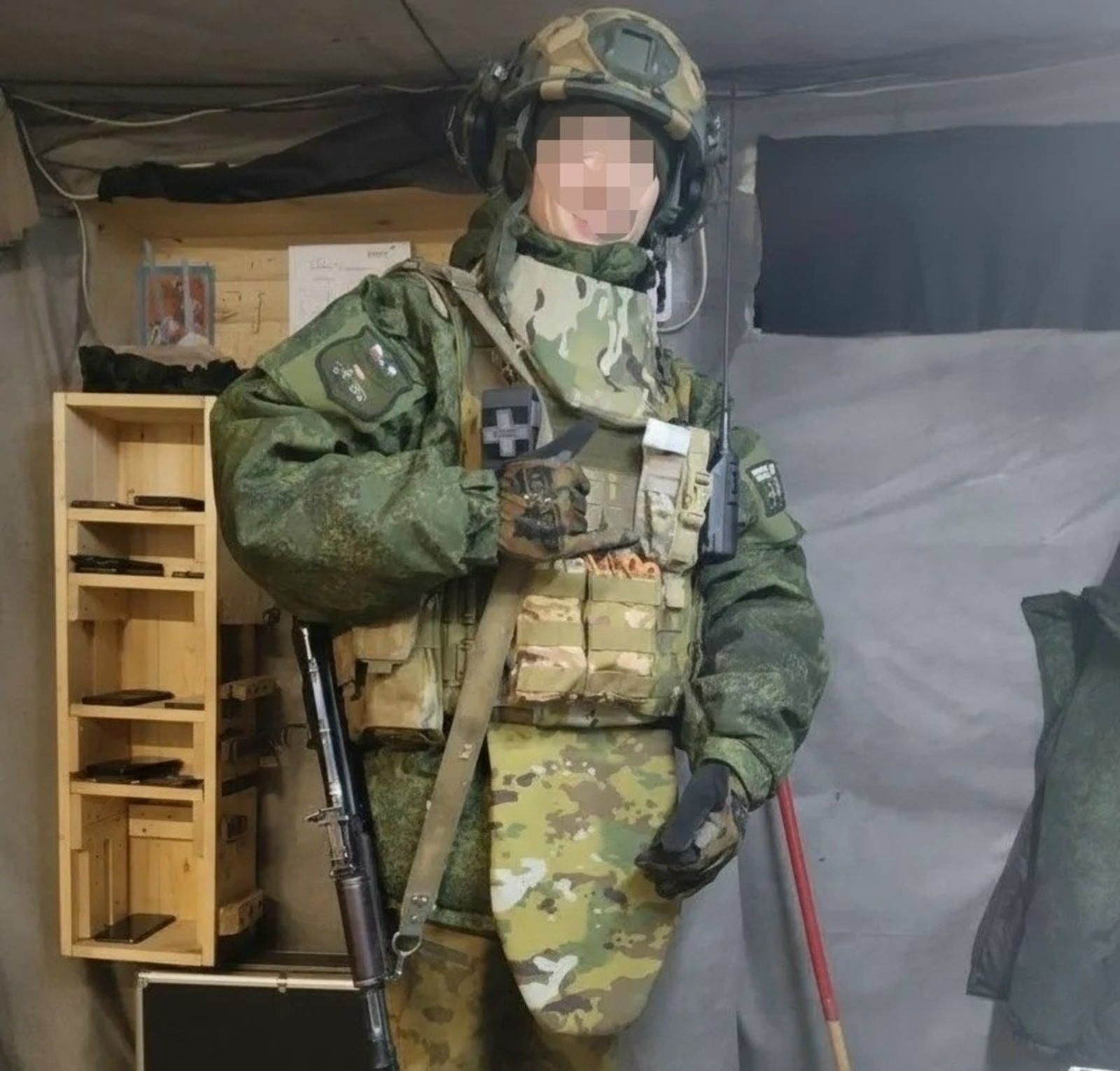 Азат Вәлиев дошман дронын  атып төшөргән