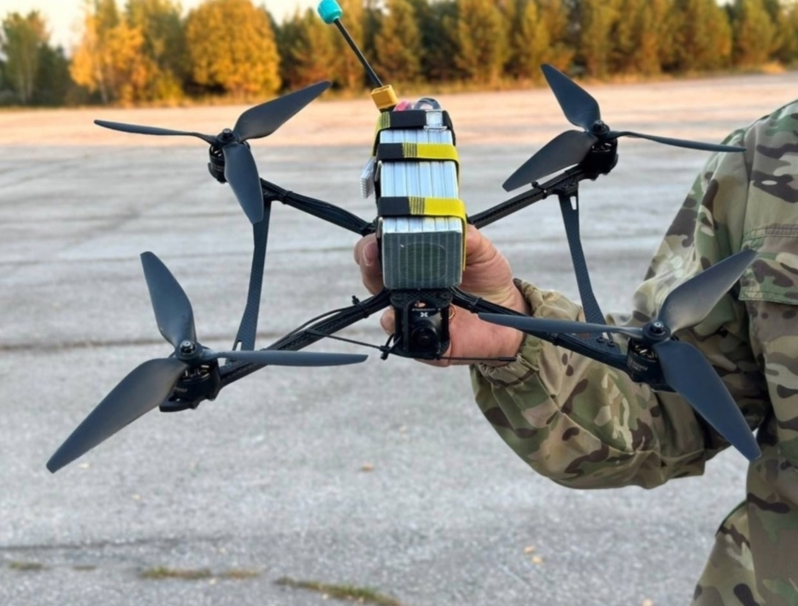 "Бер ваҡыт мин дошман дронын күреп ҡалдым..."