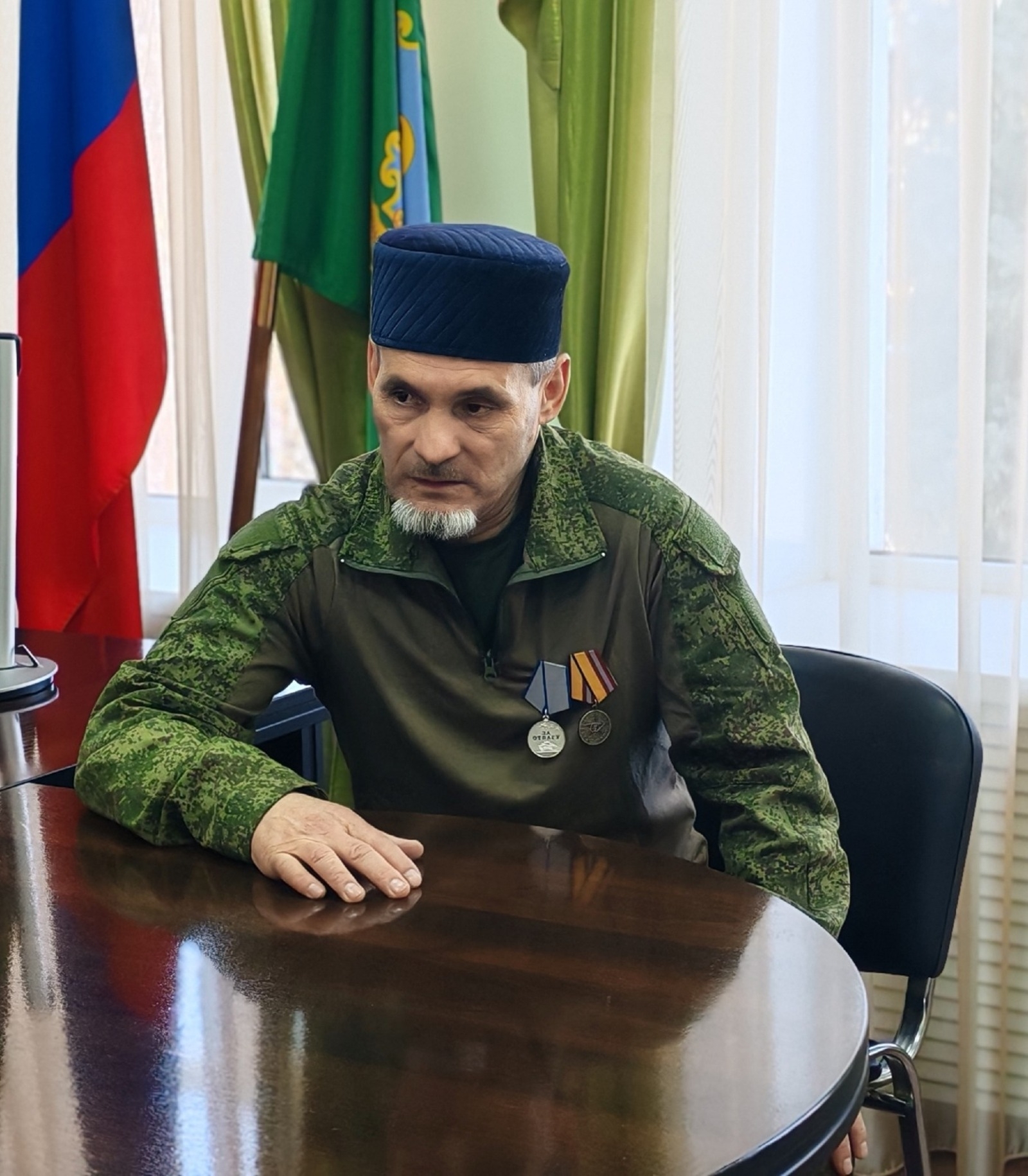 "Мөслим" ҡыҫҡа ваҡытлы ялға ҡайтҡан