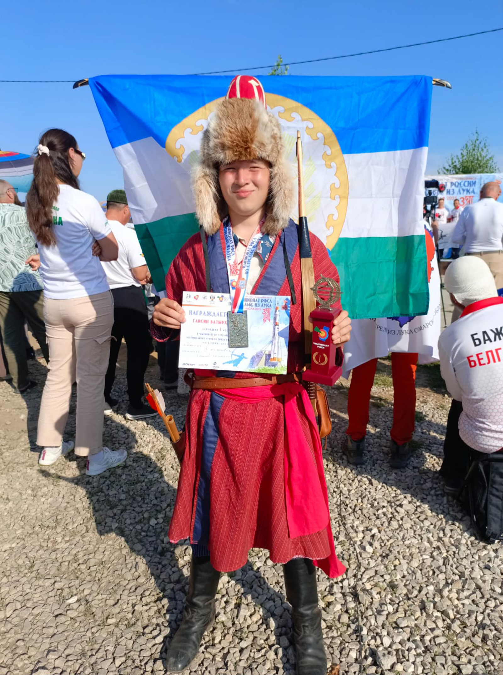 Башҡорт егете -  Рәсәй чемпионаты еңеүсеһе